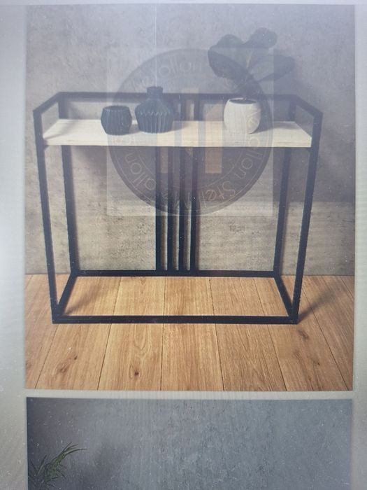 Мебели от метал и дърво