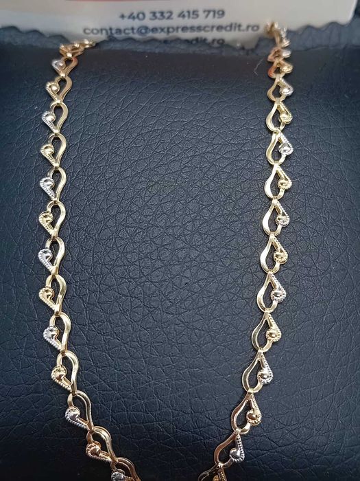Lant aur 14k 4.46g (B.25390.1 AG31 Barboi) Garantie 2 ani!