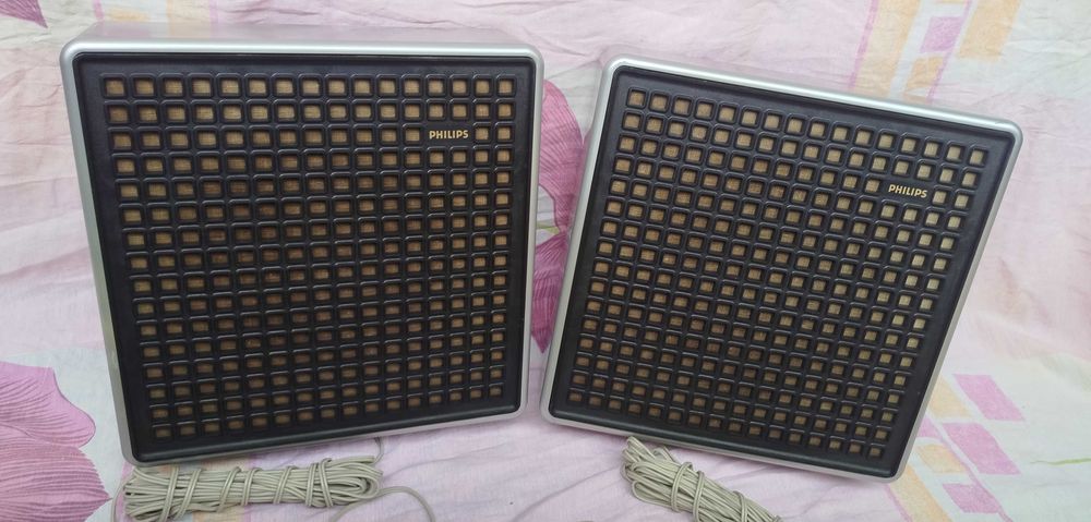 Винтидж HI-FI тонколони Philips 22EG 614, широколентови с топъл звук