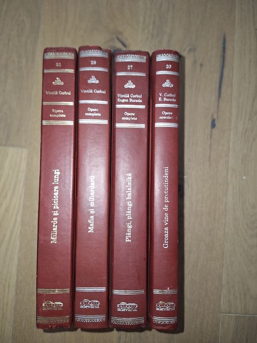 Colectia Adevarul de lux- Set carti Vintila Corbul ( 14 de carti)