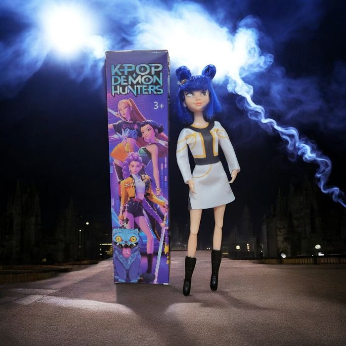Set 3 păpuși kpop demon Hunters,  in 3 cutii separat  32 cm