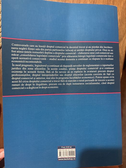 Tratat de drept comercial roman