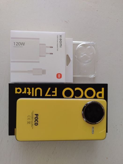 Poco F7 Ultra + încărcător original 120W + garanție final 2027
