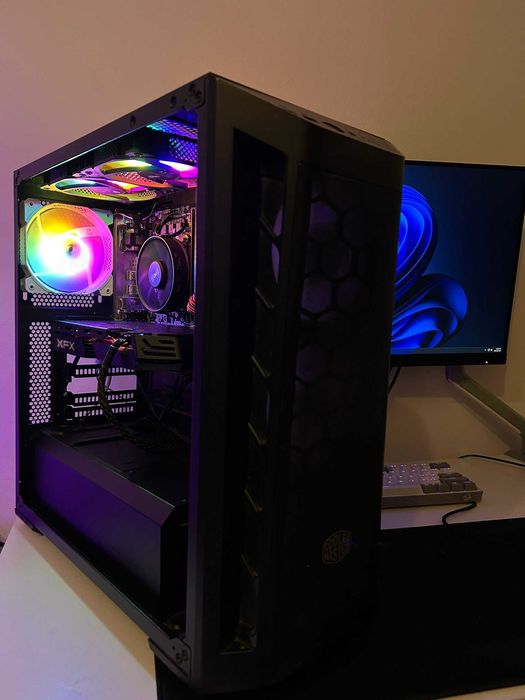 PC Gaming Ryzen 5 | RX 580 8GB | 16GB RAM | SSD 480GB Bacau • OLX.ro