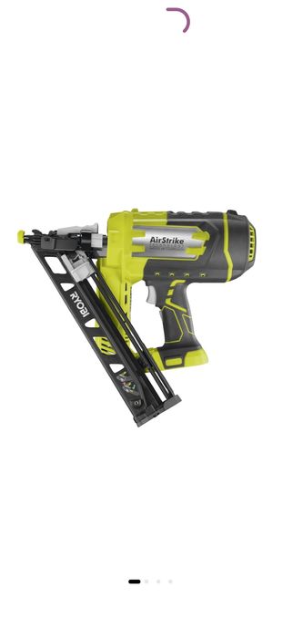 Ryobi nailer pistol cuie 18v  cu incarcator fara baterie