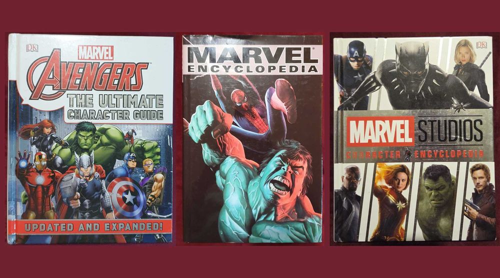 Marvel The Avengers Characters / Marvel Studios Characters / Marvel Encyclopedia [3 книги]