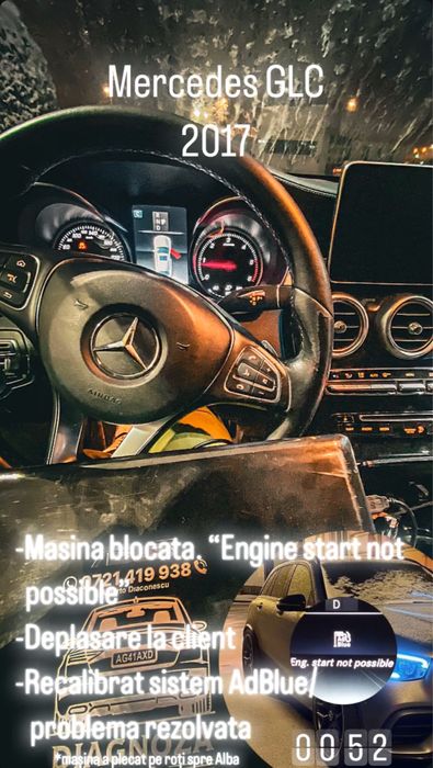 Diagnoza auto 24/24H! Serviciu URGENTA Direct la tine! Solutii pe loc!