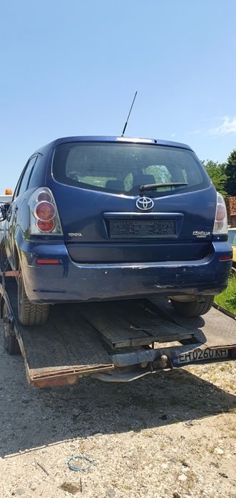 Тойота Корола Версо 2.0д4д 116к.с на части Toyota Verso 2.0d4d 116