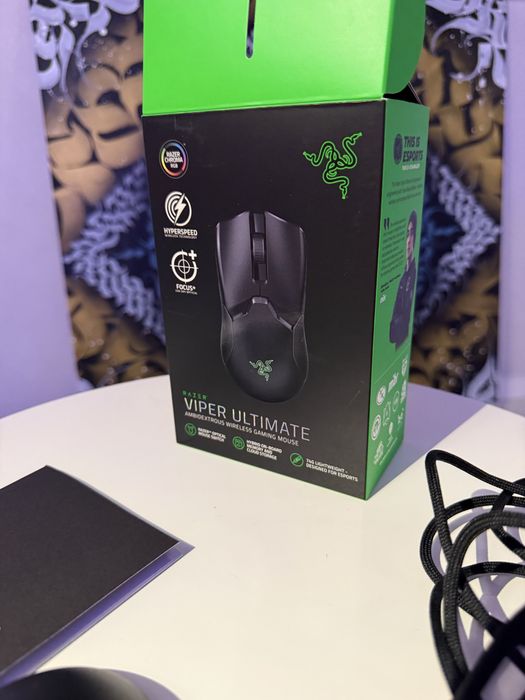 Razer Viper Ultimate – почти нова безжична геймърска мишка