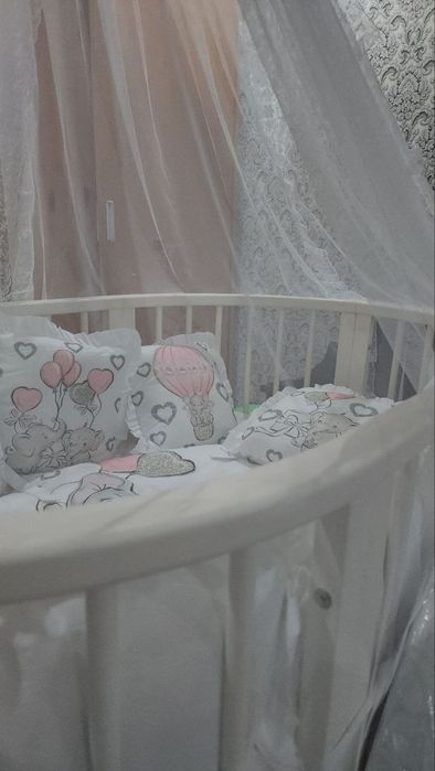 Детская кроватка-трансформер 5 в 1