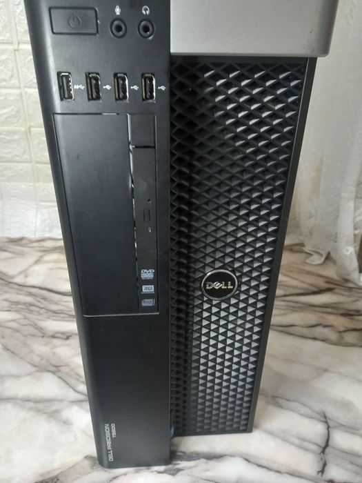 Kомпютър DELL PRECISION T5600 Intel Xeon E5-2680 32gb RX 570