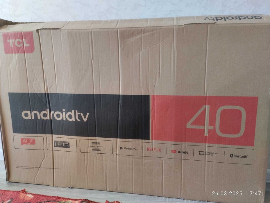 TCL android TV  LED40S6500