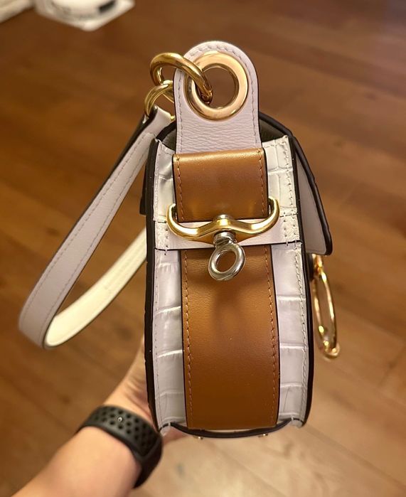 ЛУКС ОРИГИНАЛ! Chloé Tess Small – croc leather