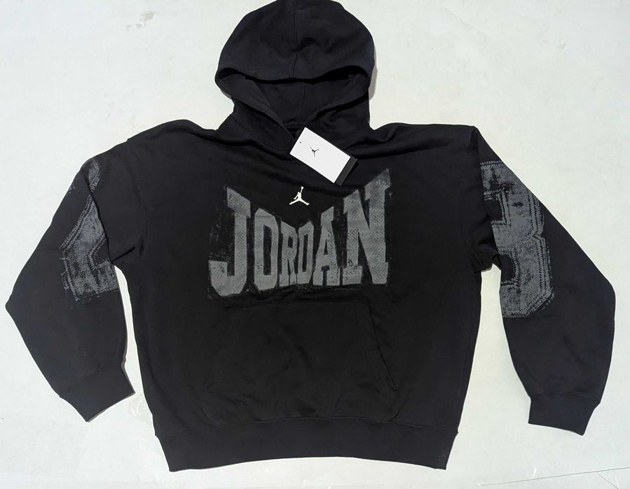 Nike Jordan Brooklyn 23 мъжки черен суичър от Сащ