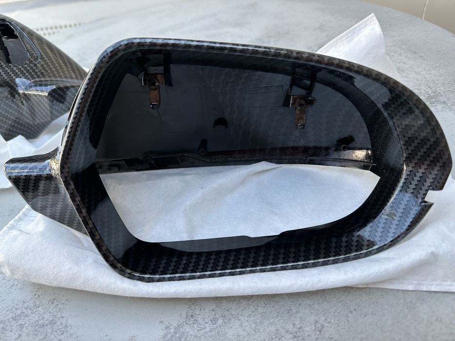 Капаци Огледала Audi A6C7 carbon с мъртва точка