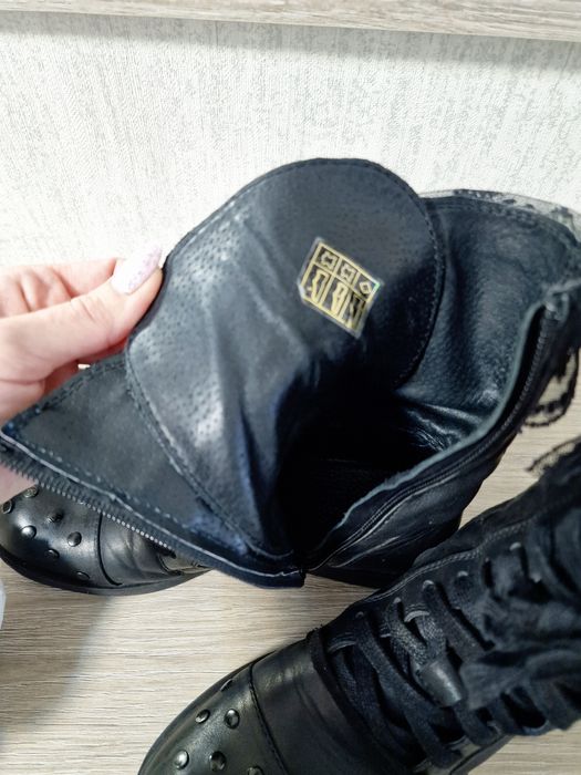 Боти  естествена кожа 38н