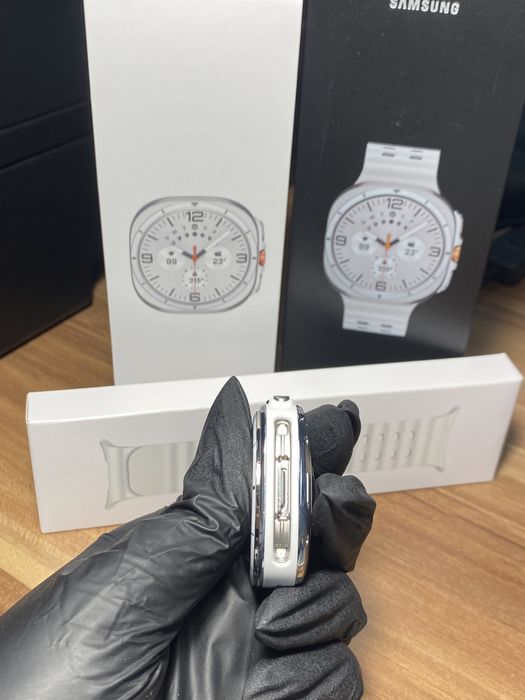 Samsung Galaxy Watch Ultra 47 mm, GPS+Cellular, White, Ca nou, Cod produs: 2686