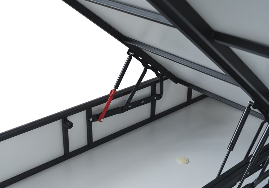 Тапицирано легло Lexus Бял Крем с луксозен матрак