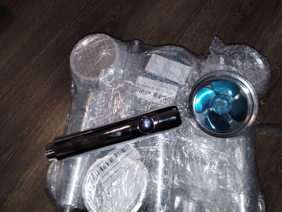 Душ.Турбо лейка масайна  за душа.С перки,