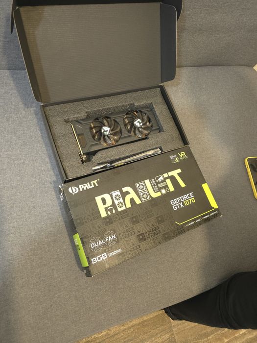 Продам видеокарты PALIT 1070 GTX 8GB