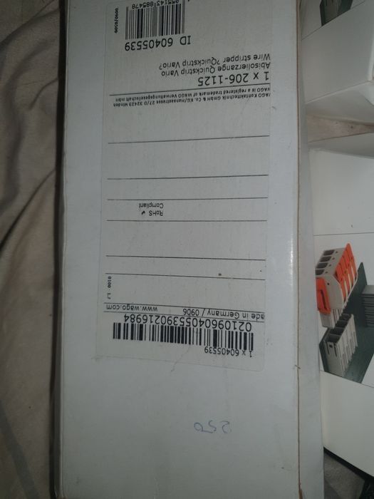 Wago 206-1482 weidmüller knipex Wiha Würth berner wera klauke cembre