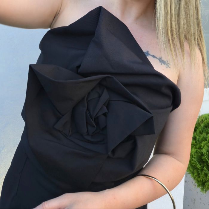 Rochie cocktail, neagra, Mohito