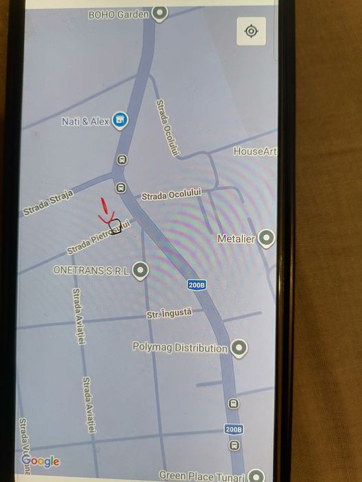 Teren intravilan 1.500 mp Tunari/Dimieni  aproape șosea principala