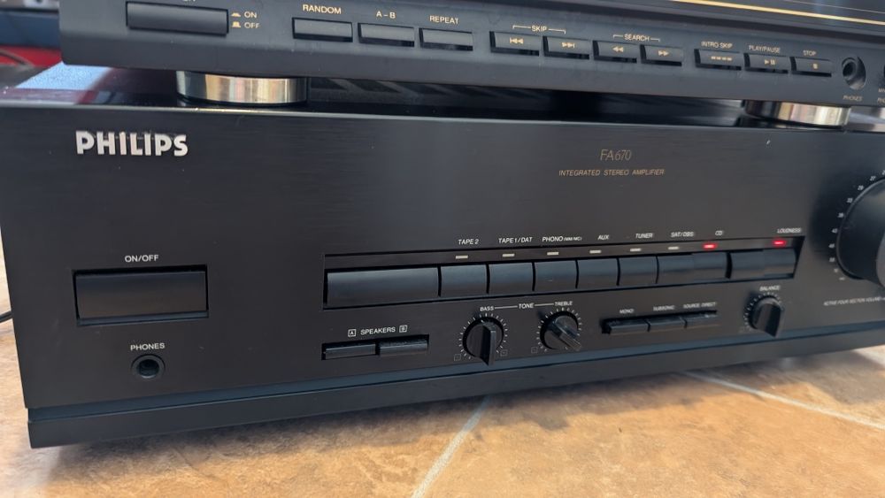Amplificator Philips FA670 musik