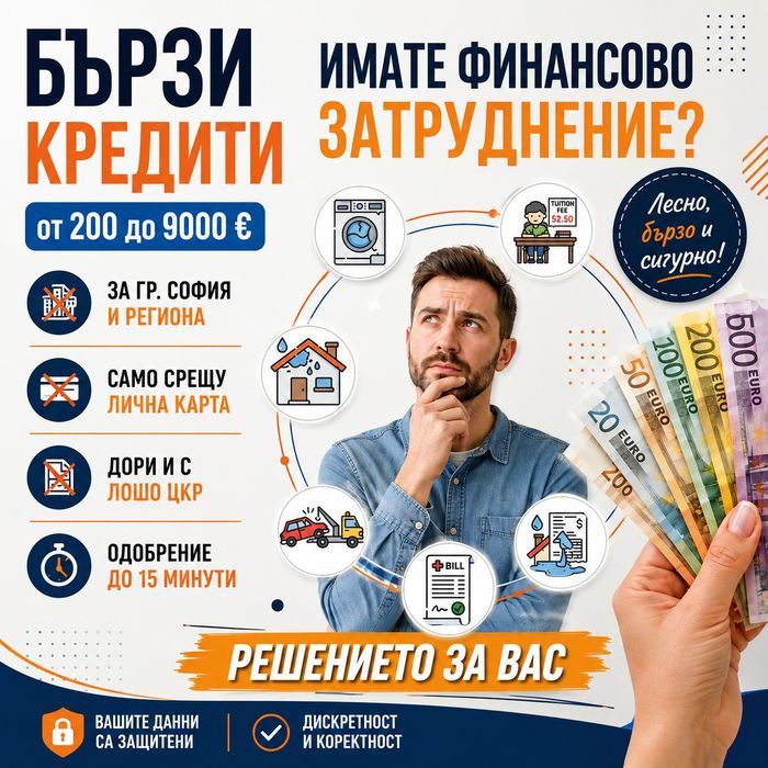 Кредит за София от FinKredit