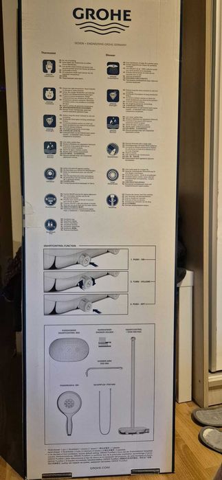 Coloana Dus GROHE Rainshower System SmartControl 360 Mono 26361000