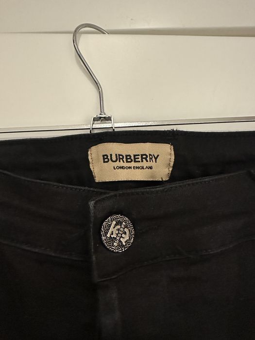 Мъжки черни дънки Burberry, размер 38