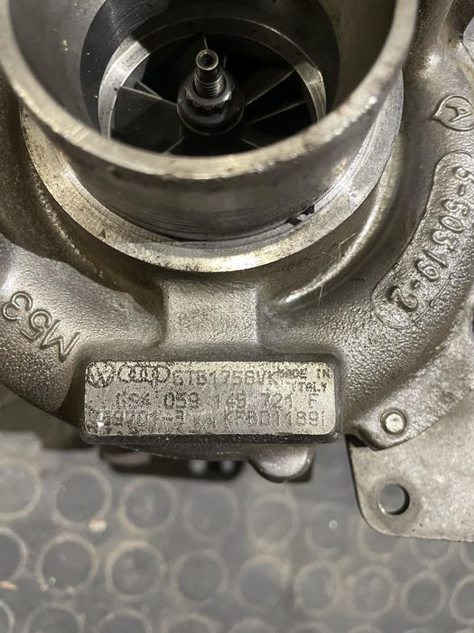 Турбо ГТБ1756ВК Turbo GTB1756VK audi