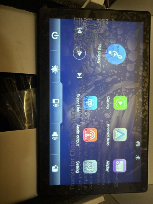 Smart screen navigatie GPS wireless de 9 inch auto,60FPS,Apple CarPlay Android Car suport magnetic OTA cameră mers înapoi Bluetooth control vocal