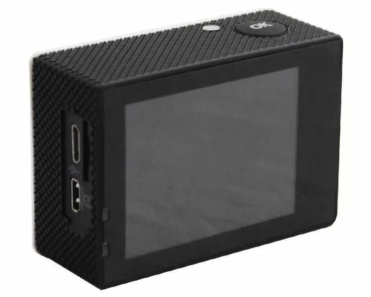 Спортна екшън камера с Wi-Fi, 60fps, 4K Ultra HD за мотор, АТВ и ски