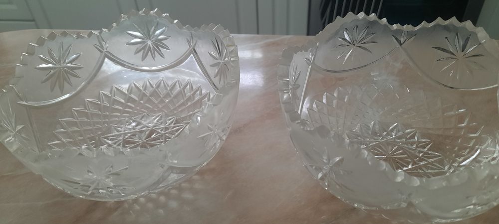Фужеры, вазы стекло и хрусталь