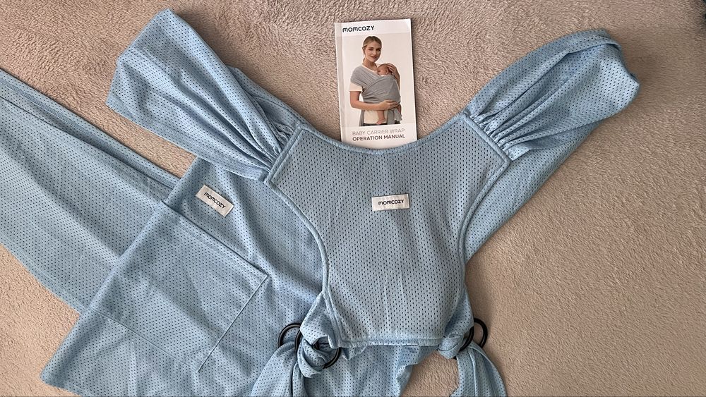 Marsupiu bebeluș MOMCOZY “Easy to Wear. Hands Free”