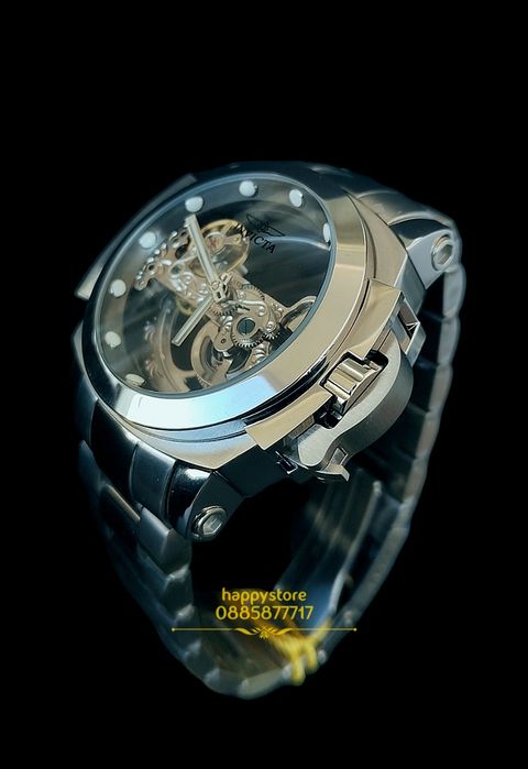 часовник INVICTA Coalition Forces Silver Skeleton Full metal automatic