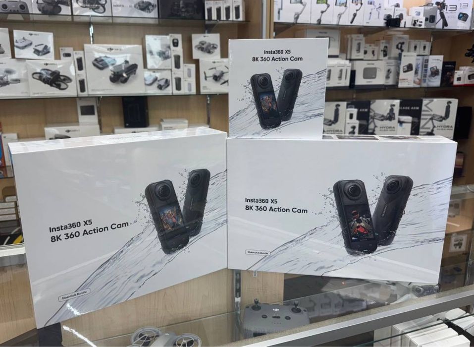 Новый. Insta 360 X5.X5 Combo. Insta 360 X4. Insta 360 X3. Go pro 13.