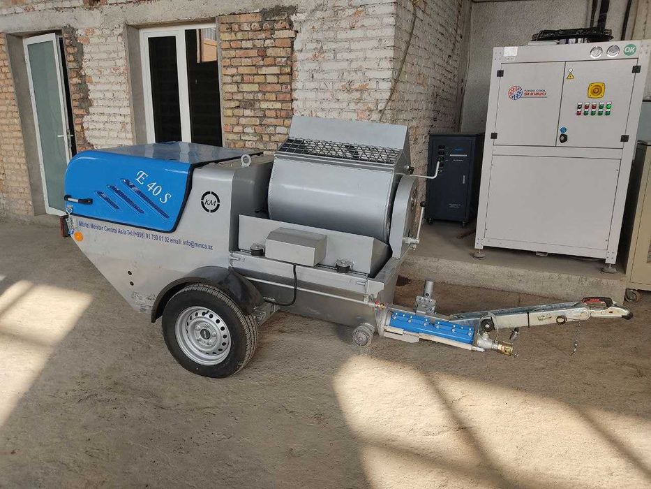 механизированная штукатурная станция/Чёрная штукатурная станция