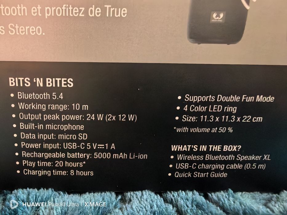 Boxa 120 lei sigilate