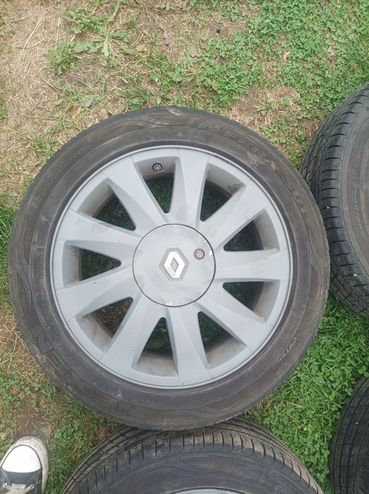 Set jante aliaj cu anvelope 205 55 R16 ZR Renault Megane 2 Scenic 2
