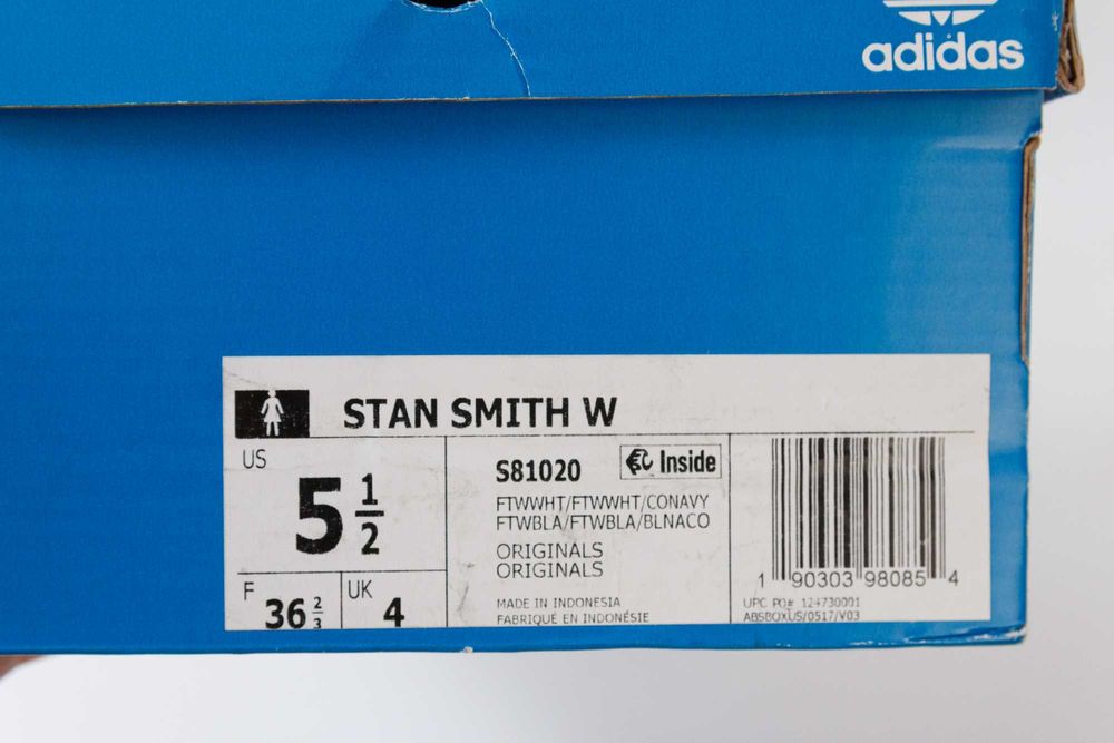 Adidas Stan Smith, женский, размер 36 2/3
