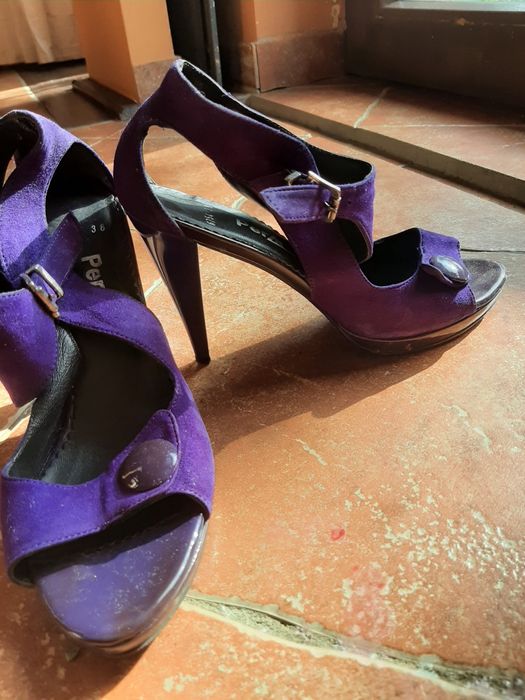 Sandale piele intoarsa