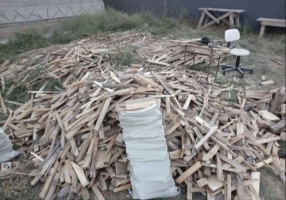 Дрова в мешках Алматы