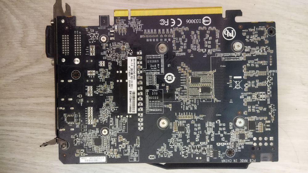 Видеокарта Gigabyte Nvidia GeForce GTX 1060 3Gb Mini