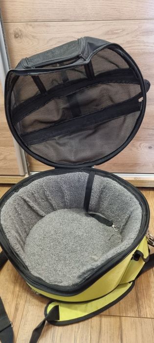 Cutie / cusca textil transport pisici / catei