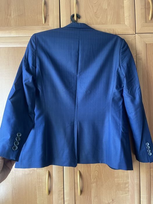 Мужской синий пиджак