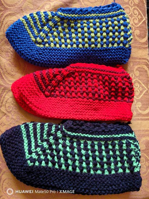 Ръчно плетени терлици