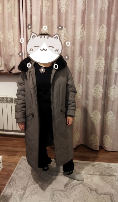 Куртка-плащ зимний, классика