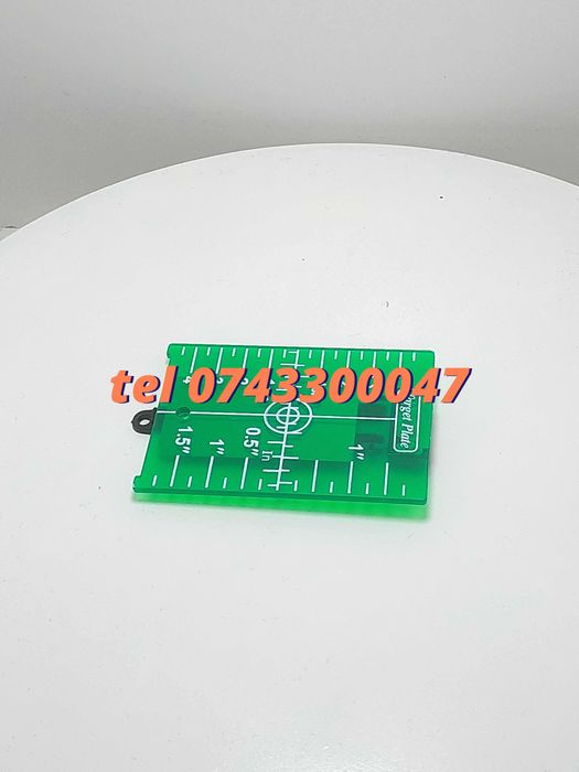 Placa Tinta Pentru Nivele Laser Plastic Verde Neo
